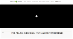 Desktop Screenshot of foremostfinance.net